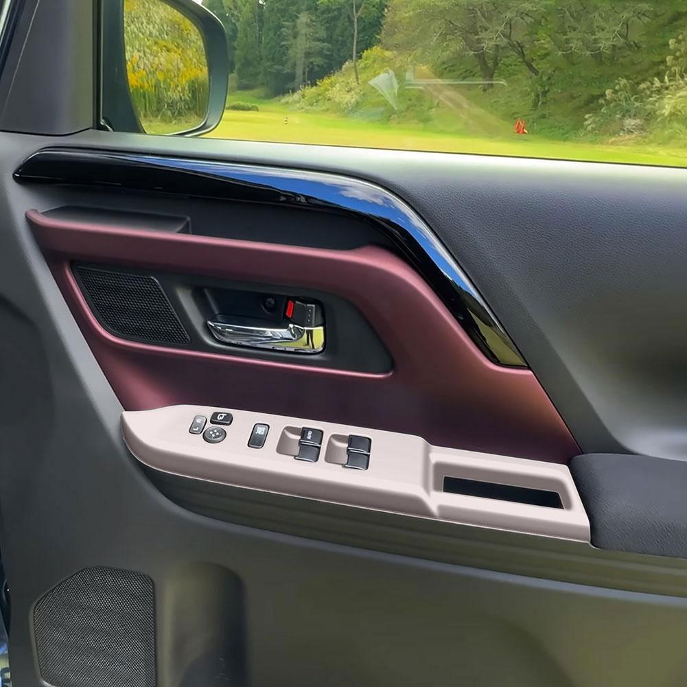 For Suzuki SPACIA Custom M K54S&M K94S 2024 Car Door Armrest Cover Panel Window Glass Lift Switch Button Trim Frame RHD