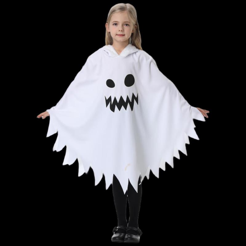 Kids' Luminous Ghost Halloween Costume Cloak