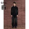 Veste chemise en velours côtelé délavé pour homme GXG