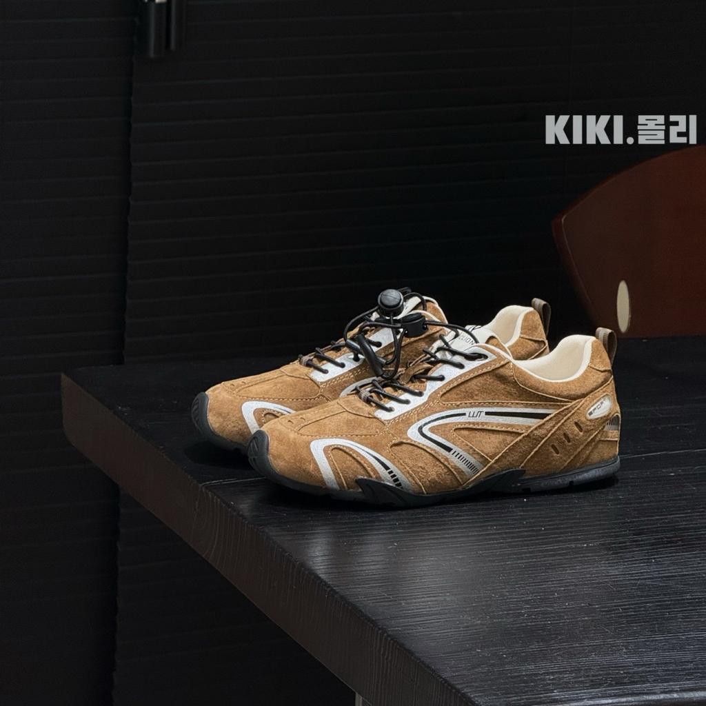 Retro Amerykańskie Niemieckie buty treningowe damskie ins tide 2025 wczesna jesień nowe na grubej podeszwie poczucie relaksu dopasowanie kolorystyczne casualowe buty sportowe damskie