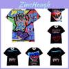 Dziecięcy T-shirt Poppy Playtime Chłopięcy Oddychający Poliestrowy T-shirt Huggy Wuggy Dla Chłopców