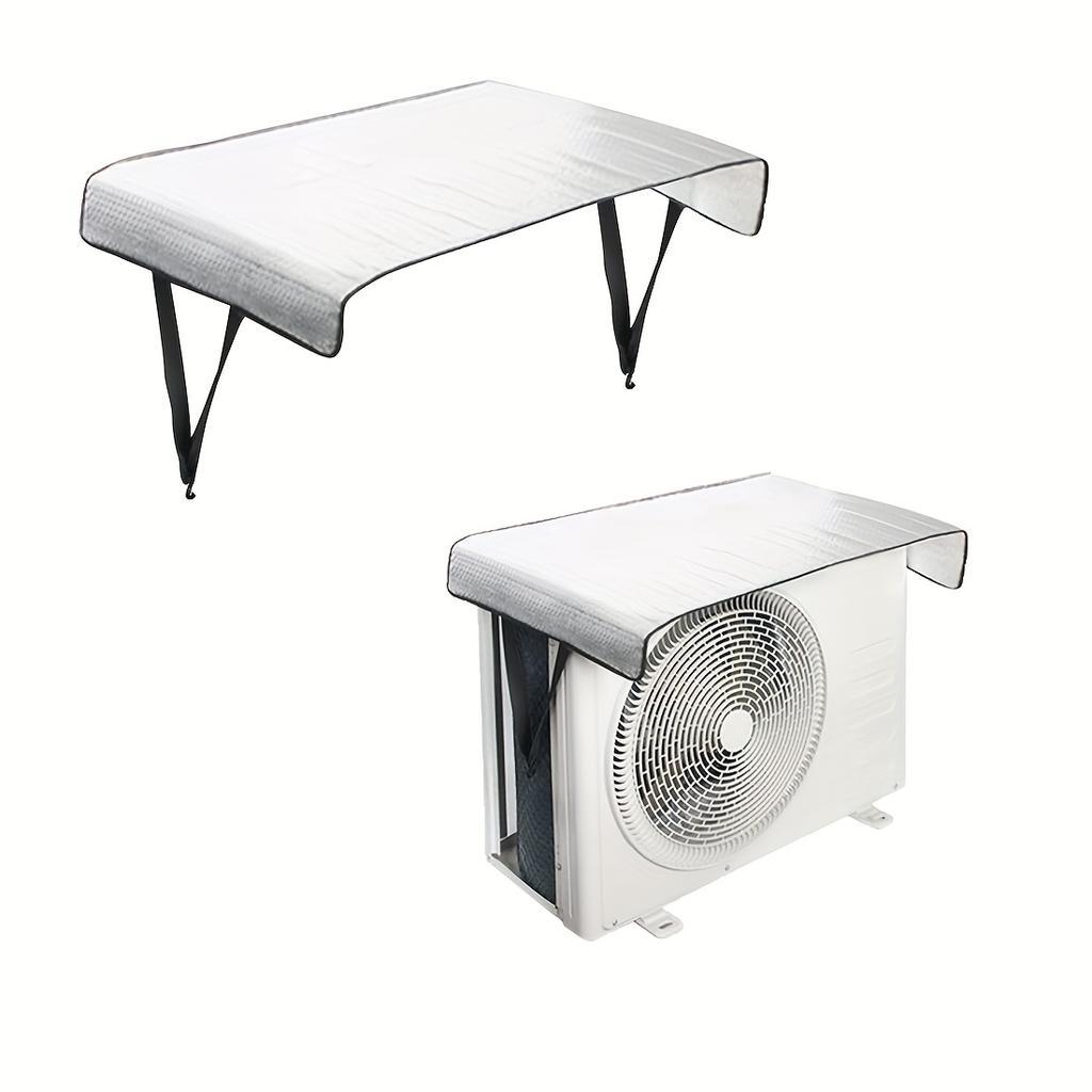 1Pcs Outdoor Air Conditioner Cover With Rain Sun Visor Double Layer Energy Saving Breathable Easy Install Household AC Protectiv