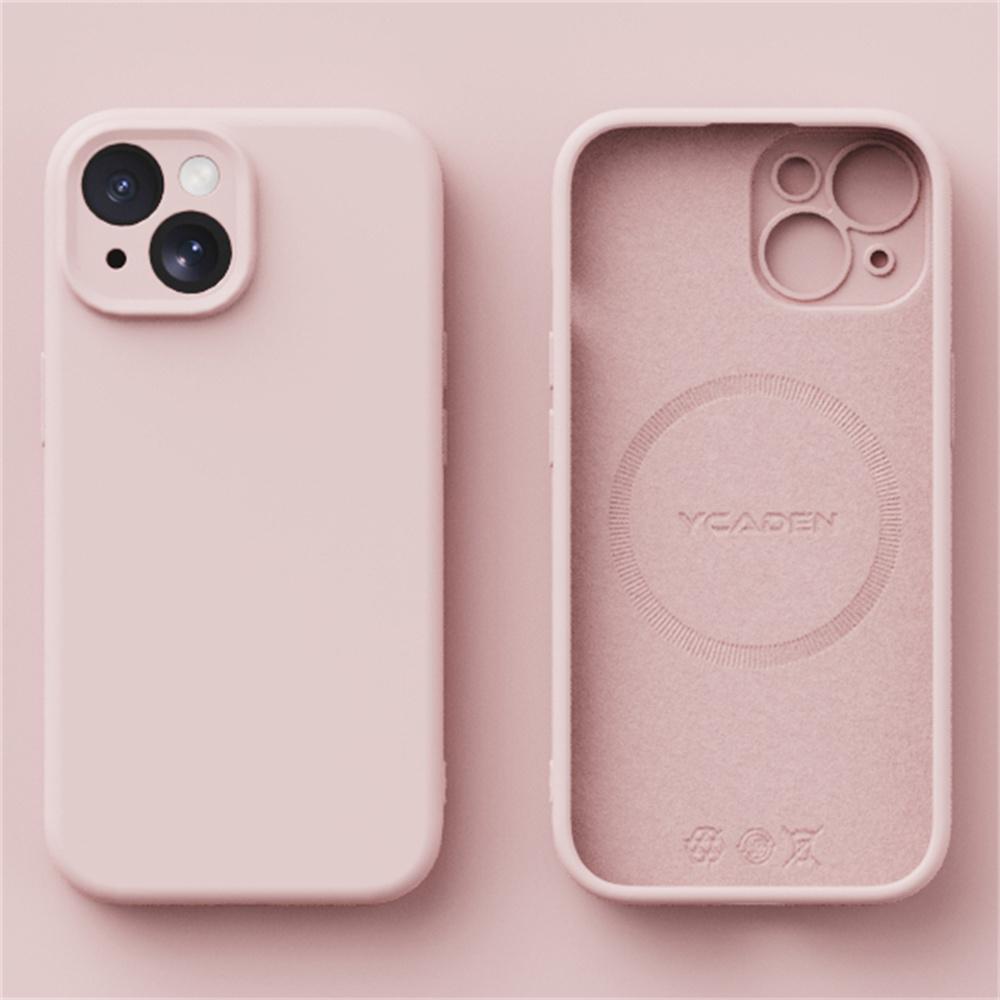 Liquid Silicone Magnetic wireless charging Case for For Iphone 16 Pro Max 15 Pro 14Pro Max 13 12 11 Soft Skin Smooth Cover Bumper