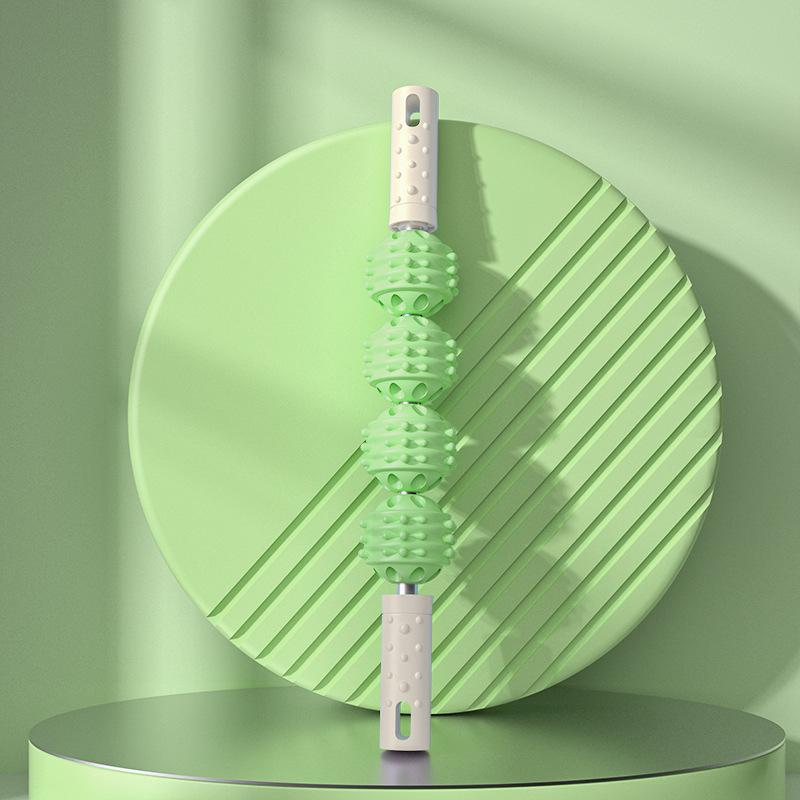 9-Wheel Leg Massager: Soothing Calf Roller for Muscle Relaxation and Beauty