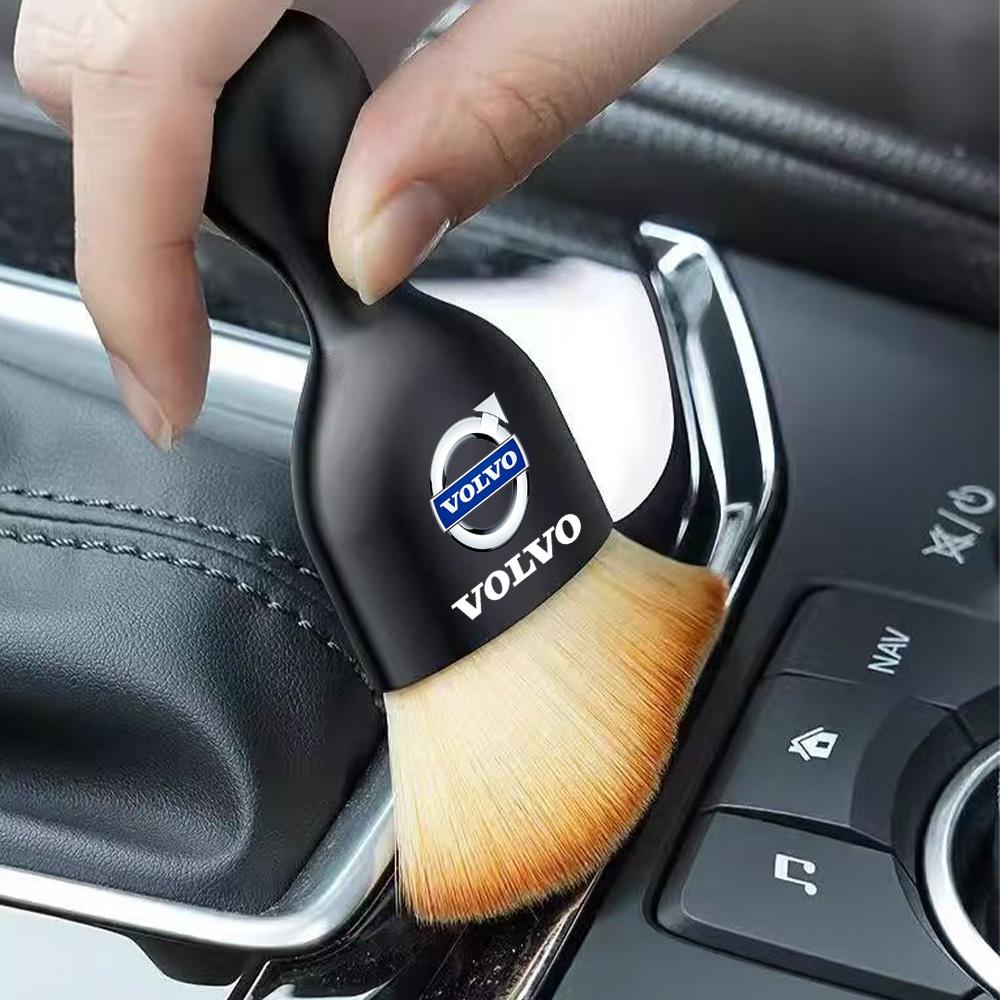 Auto Innenreinigungsbürste Mittelkonsolen-Reinigungsbürste Luft für Volvo XC60 V50 V40 XC90 S60 S40 S80l V90 V60 EX90 S90 XC40 C40