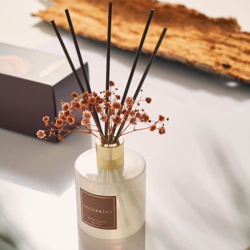COCORR?NA Reed Diffuser with Flower White Musk (200ml, approximately 3-month supply) - Room Fragrance, a popular gift idea
