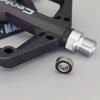 Bicycle bmx / Durable mtb bike pedals, Bicycle DH mountain bike pedals , 112*85mm Platform , Anti-slip nails Replaceable