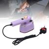 Portable Handheld Garment   Electric Iron Home Travel Lightweight Clothes Powerful Wrinkle Remover with 120ml Water   Type C Purple