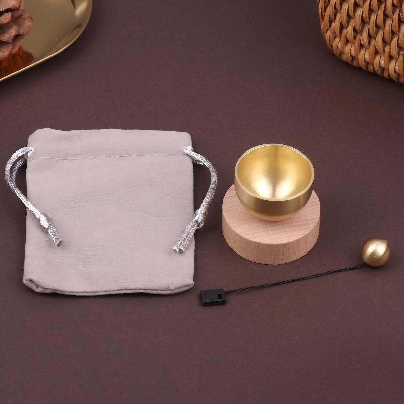 Latest Singing Bowl Set Meditative Meditation Instrument Yoga Wind Chimes For Yoga Meditation Calming Mind Spiritual  Ornament