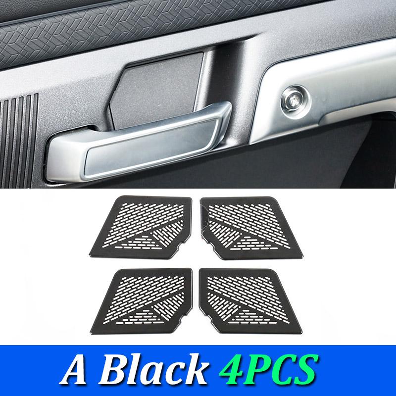 For Chery JAECOO J7  2024 Car Inner Door Bowl Stickers Stainless Steel Frame Handle Tweeter Covers Trims Interior Decoration