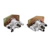 1 Pair Front Brake Caliper 705600044 Metal Alloy Brake Wheel Clamp Assembly Replacement for Bombardier ATV