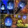 1/2/4/6/8/10Pcs Solar Flame Torch Lights Flickering Light Waterproof Garden Decoration Outdoor Lawn Path Yard Patio Floor Lamps