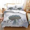 Natural Scenery Art Duvet Cover Set King/Queen Size Desert Landscape Soft Bedding Set for Teens Adults Polyester Quilt Cover