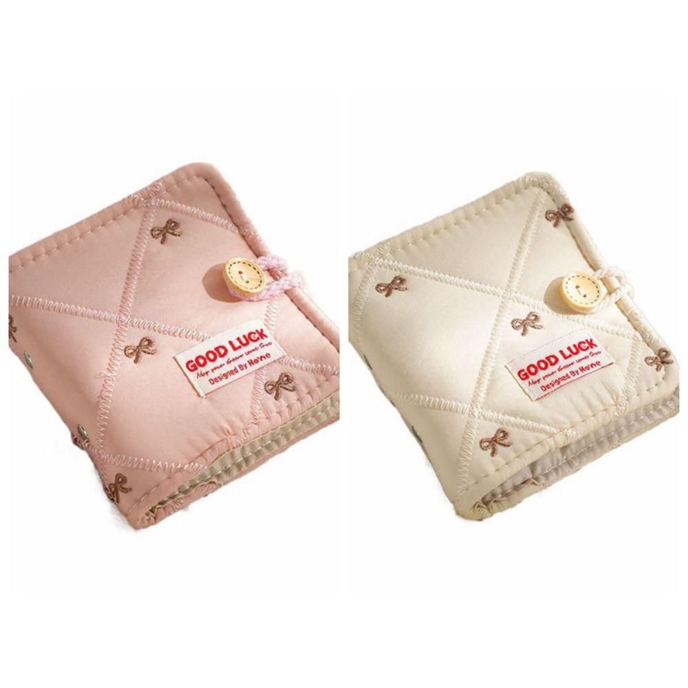 Cloth Photocard Frame Bow Card Protective Case Photo Display Photocard Holder Friends