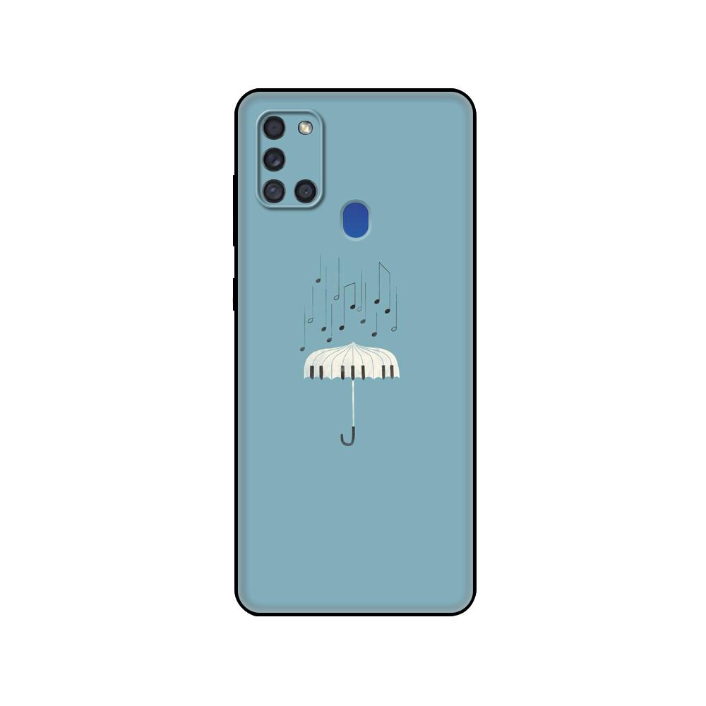 Черный чехол из ТПУ для Samsung Galaxy A50 50S A30S A10 A21S A31 A41 A51 A71 M21 M30S S10 LITE Музыкальные ноты скрипка классическая музыка Samsung A01