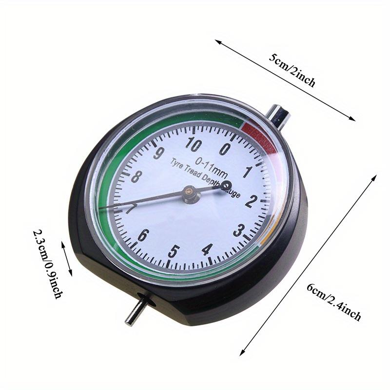 1 Pc Tire Tread Depth Gauge Car Tire Tread Meter Measurer High Accuracy Tyre Measure Tool Brake Auto Accessories