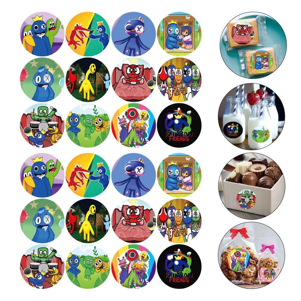 Rainbow Roblox Friends Party Supplies Banner Cake Topper Balloons Birthday Kids