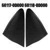 2Pcs Mirror Triangle Cover Trim For Toyota For Yaris 2012-2014 Exterior Left Right Rear View Mirror Corner Cap Decor 60117-0D111