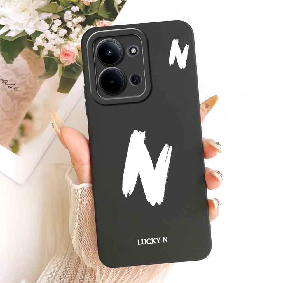 For Xiaomi Redmi 15C 5G Case Cover Lucky Letters Phone Case For Xiaomi Redmi 15C 15 C Redmi15C Redmi15 4G 5G Soft Fundas