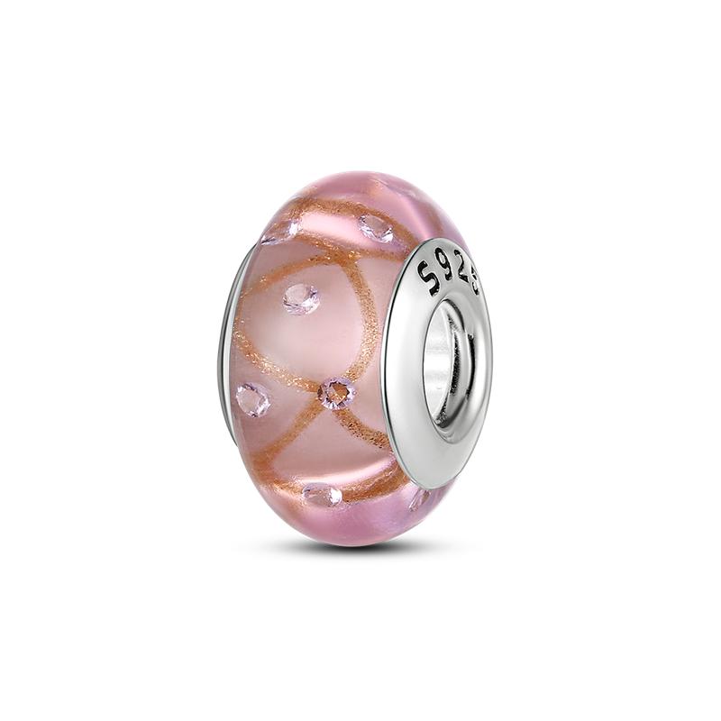 Mărgele Charm Pandantiv Noi din Argint Sterling 925 Linii Geometrice Se Potrivesc Brățării Originale DIY Pentru Confecționare Colier cu Pandantiv Femei