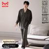 MiiOW Pajamas, Combed Pure Cotton Sleepwear, Long Sleeve Chinese-Style Ink Painting High-End Home Wear