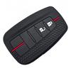 Silicone Car Key Case Cover Shell Fob For Toyota Prius Camry Corolla C-HR CHR RAV4 Prado 2018 2022 Key Chain Accessories