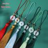 Auspicious Cloud Peace Buckle Tassel Pendant: Chinese-Style Jewelry & Beads for Horse Face Skirt Costume DIY