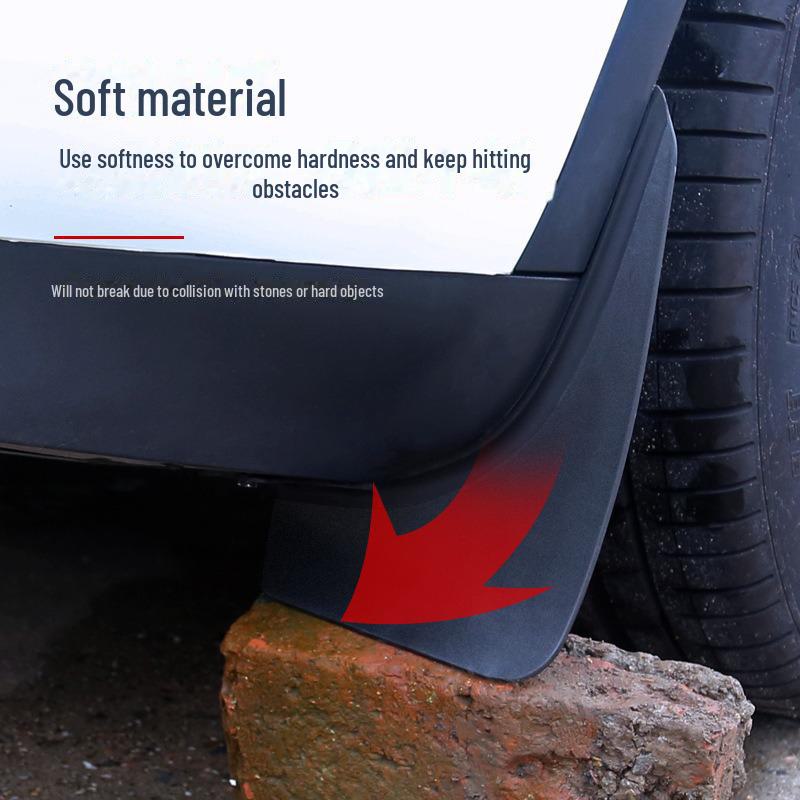 Accesorii pentru modificarea mașinii Tesla Model Y3 TPE pentru apărătoare scurte