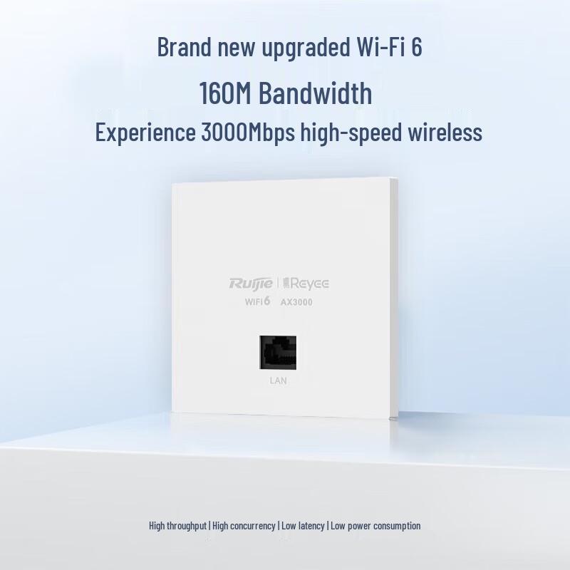 Ruijie RG-EAP162(E) WiFi 6 Wireless AP Panel (CN Version)
