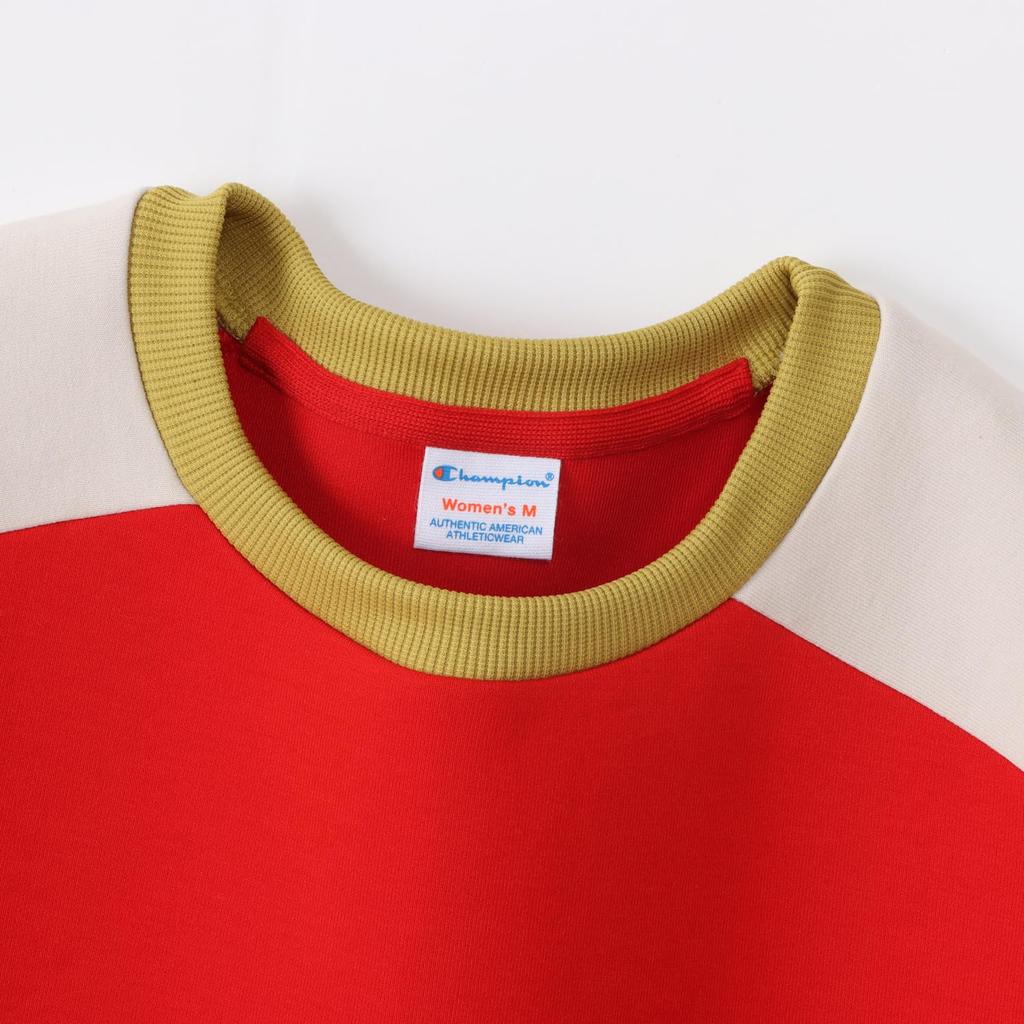 Relax Fit Long Sleeve Crew Neck Sweatshirt with Embroidered Script Logo (CW-C008-940-L)