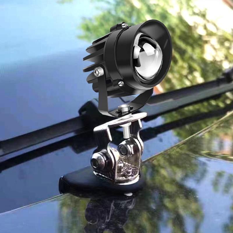LED-Lichtleisten-Montagehalterung LED-Arbeitsscheinwerfer-Klemmhalter Motorhauben-Nebelscheinwerfer-Lampenhalter für Offroad-SUV-LKW Autozubehör