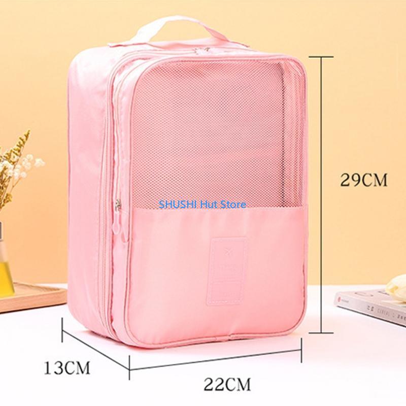 Portable Shoe Bag Underwear Clothes Storage Bags Multifunction Shoes Container Holder for Travel and Daily Use D57B