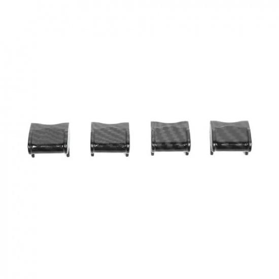 Central Control Dashboard Button Decor Cover For Ford Mustang 2015+ Carbon Fiber