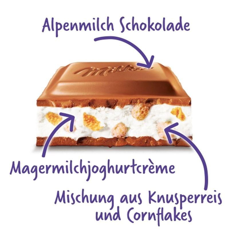 Milka Crispy Yogurt Chocolate 300g