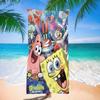 S-Sponge Bob S-S-SquarePants Microfiber Beach Towel Absorbent Quick Dry Soft Yoga Swimming Resort Mountain Climbing Towel