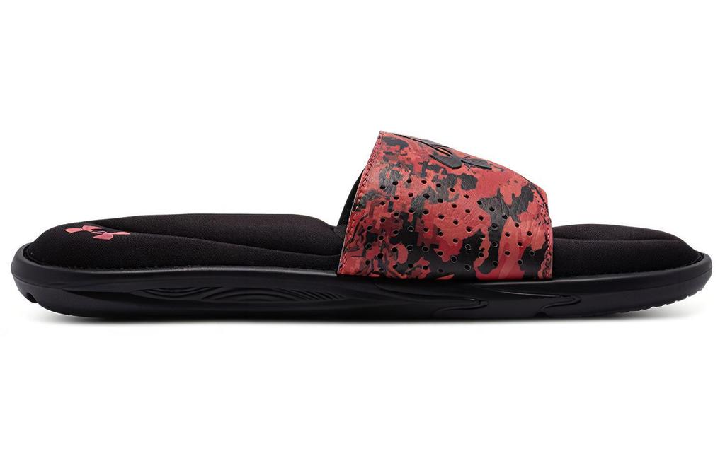 Men's Slides Under Armour Ignite 6 Graphic Strap Slide 'Black Beta Camo'