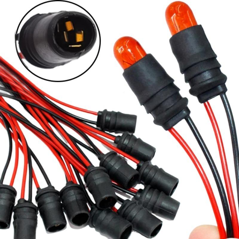 1-10pcs T10 W 5W Auto Wig Gloeilamp Socket Connector for Houder Verlengstuk Led Lamp Lampvoet Houder Wig Basis Gloeilamp Plug
