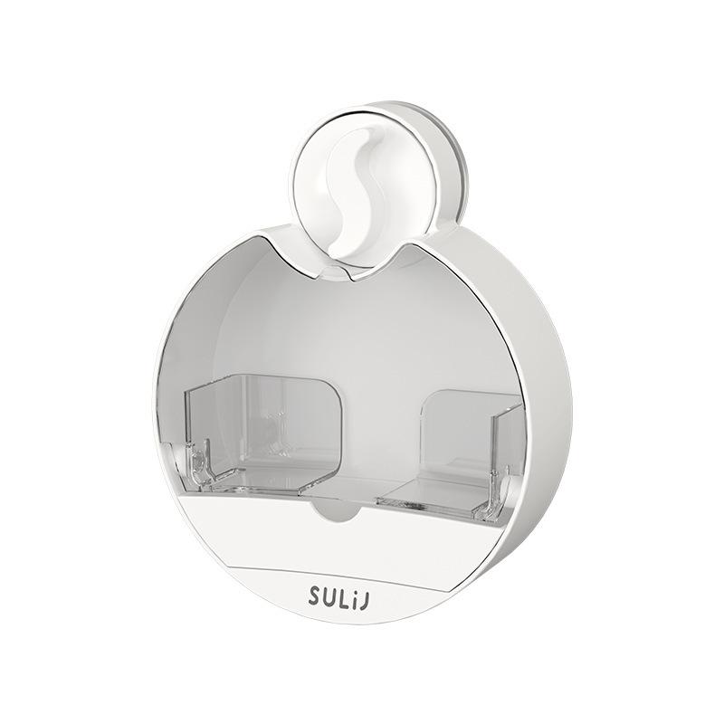 Saugbecher Wandmontage Aufbewahrungsregal Haushalt Ablagekorb Badezimmer Seifenschale Ohne Bohren