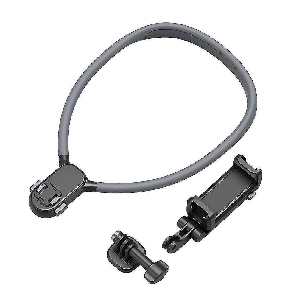 Supporto magnetico per telefono da collo per vlogging POV e registrazione video facili Compatibile con telefoni e fotocamere sportive
