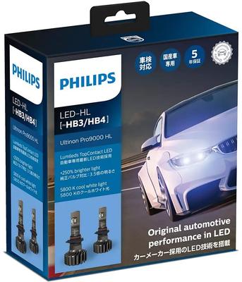 Philips Ultinon Pro 9000 LED HB3/HB4 Typ Numer części: 11005U90CWX2