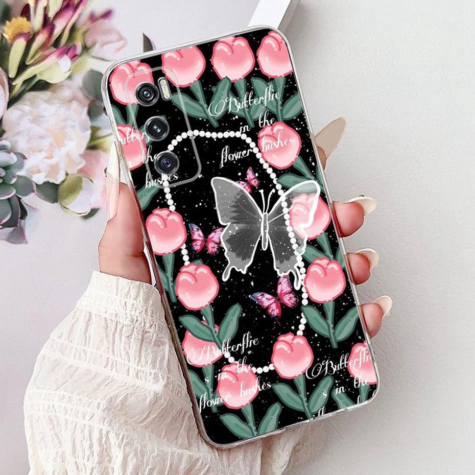 Cute Cartoon Case For Vivo V20 SE V20 Soft Silicone TPU Back Cover For Vivo V20 V20SE V2022 V2023 V2024 V2025 Phone Cases