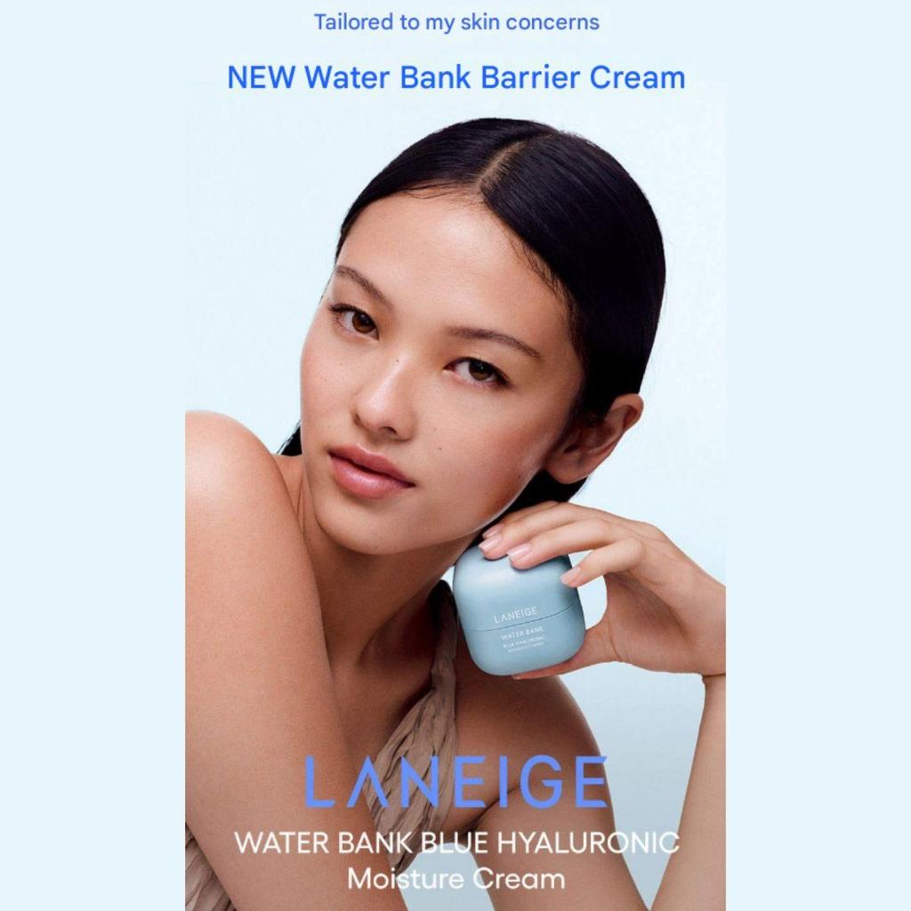 Beauty of Joseon Rice Toner 150ml + LANEIGE Water Bank Blue Hyaluronic Moisture Cream 20ml (Hydration Glow Set)