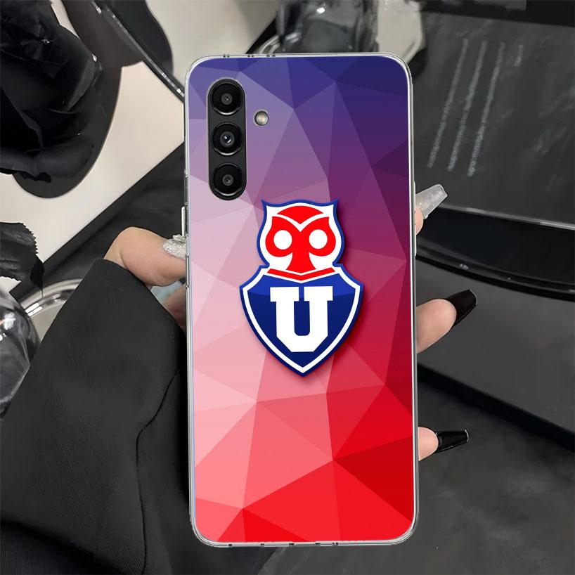 

De Chile U-University Logo Phone Case for Samsung Galaxy A17 A16 A26 A36 A56 A15 A14 A13 A55 A54 A53 A35 A34 A33 A25 A24 A23 A05 Samsung A03S