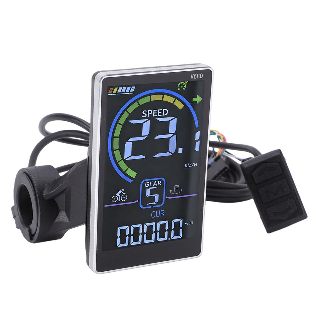 Elektrofahrrad Controller Kit Aluminiumlegierung 350W Bürstenloser Controller mit V680 M LCD Display Bildschirm für Modifikation