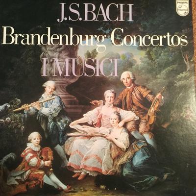 LP Record I MUSICI - Johann Sebastian Bach Brandenburg C 18PC89,6747434 Philips, Edison Japan Obi Classical Used