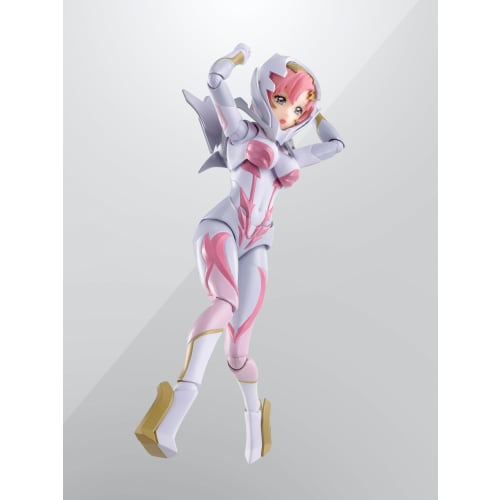 S.H.Figuarts Lacus Clyne (Pilot Suit Ver.) Ride-On Reproduction Set, PVC & ABS, Approximately 130mm, Pre-painted Complete Figure