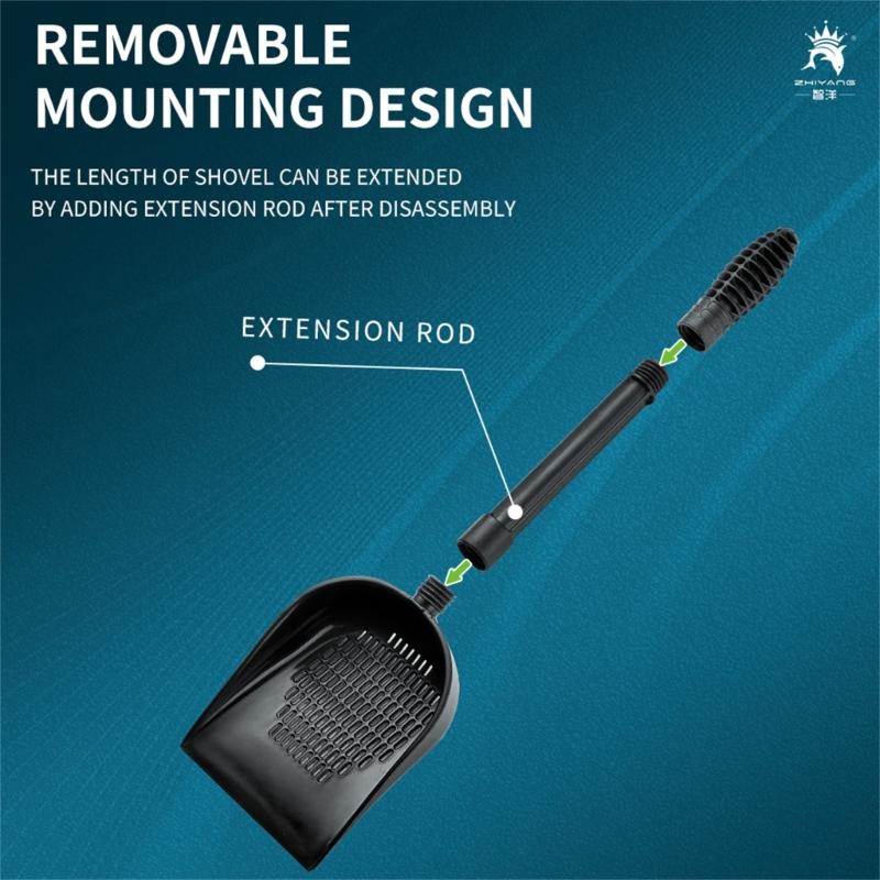 Fish Tanks Cleaning Shovel Gravel Sand Shovel Aquariums Cleaner Scraper Scooper