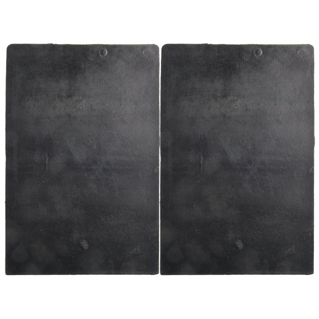 Tool Parts Base Plate Pad 4 Round Mounting Holes Power Tool Accessories Rubber 165x110mm 4pcs Power Tool Parts