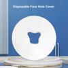 Beauty Salon Face Pad Bed Table Face Hole Cover Spa Massage Disposable Breathing Sheet White