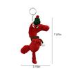 2026 Year of Horse Plush Keychain Lucky Mascot Lovely Arrogance Pony Pendant New Year Party Gift for Purse Backpack Bag Key Ring